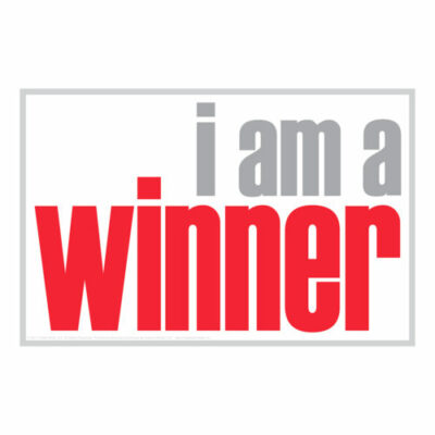 i am a winner Hand-off Notes—Set of 20 (same title)