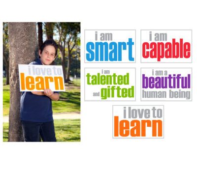 Posters Set of 5 - Self-Esteem Booster Set