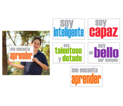 Posters Set of 5 - Spanish Self-Esteem Booster Set