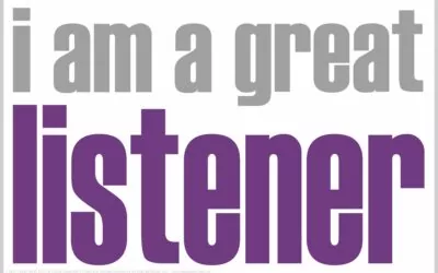 SEL Discussion Resource: I AM A GREAT LISTENER