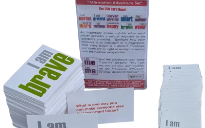 Affirmation Adventure Set – 250 Card Quest – Ages 5-11
